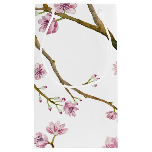 Sakura Cherry Blossom Small Gift Bag Klein Cadeauzakje (Achterkant)