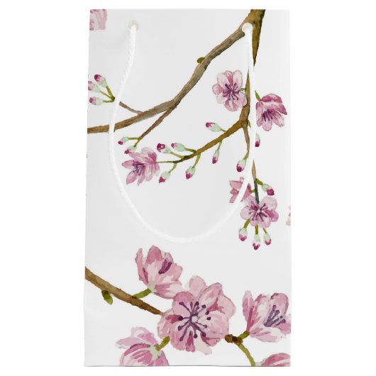 Sakura Cherry Blossom Small Gift Bag Klein Cadeauzakje (Voorkant)