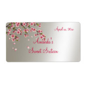 Sakura, Cherry Blossom Sweet Sixteen Label (Voorkant)