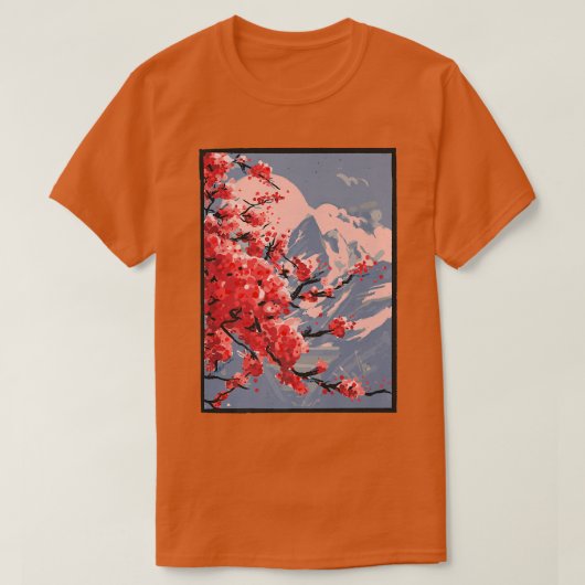 Sakura Cherry Blossom T-shirt (Design voorkant)