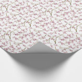 Sakura Cherry Blossom Tiled Wrapping Paper Cadeaupapier (Hoek)