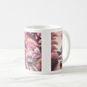 Sakura Cherry Blossom Travel Mug Koffiemok (Voorkant rechts)