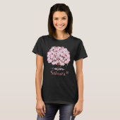 Sakura Cherry Blossom Tree Japanese Symbol of Beau T-shirt (Voorkant volledig)