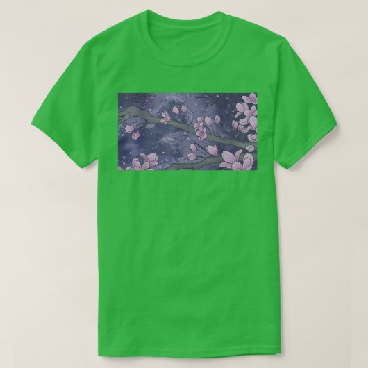 Sakura Cherry Blossom Tree Japans bloemkool Beauti T-shirt (Design voorkant)