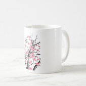 Sakura Cherry Blossom Tree Japans Kanji Artwork Koffiemok (Voorkant rechts)