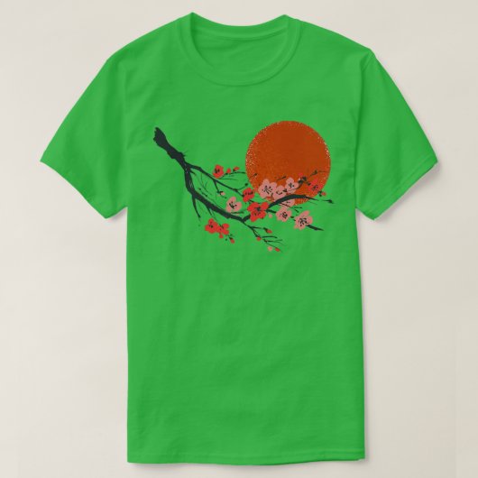 Sakura Cherry Blossom Tree Japanse Cultur T-shirt (Design voorkant)