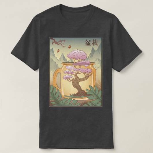 Sakura Cherry Blossom Tree Japanse Cultur T-shirt (Design voorkant)