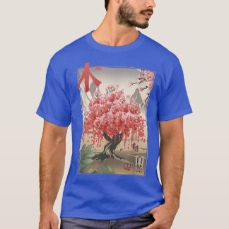 Sakura Cherry Blossom Tree Japanse kunst natuur  T-shirt