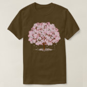 Sakura Cherry Blossom Tree T-Shirt (Design voorkant)