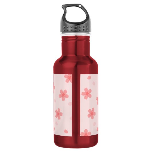 Sakura Cherry Blossom Waterfles (Achterkant)