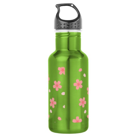Sakura Cherry Blossom Waterfles (Achterkant)