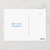 Sakura Cherry Blossom White Blue Sky Tokyo Briefkaart (Achterkant)