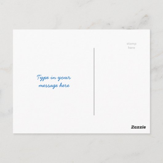 Sakura Cherry Blossom White Blue Sky Tokyo Briefkaart (Achterkant)