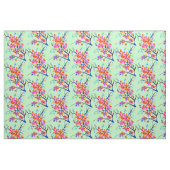 Sakura Cherry Flower Blossom in Bold Colors Stof (Fat Quarter)
