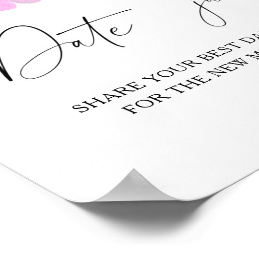 Sakura - date nachtideeën. Datum jar bridal game Poster (Hoek)