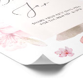 Sakura date night ideeën. Date jar bruids spel Poster (Hoek)