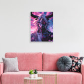 Sakura Demon Prince Canvas Afdruk (Insitu (Woonkamer))