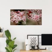 Sakura Diptych Poster (Thuiskantoor)