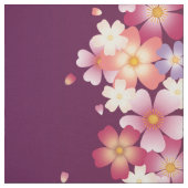 Sakura Douches Etherische Pruim & Gouden Kimono St Stof (Swatch)