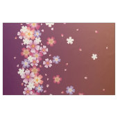 Sakura Douches Etherische Pruim & Gouden Kimono St Stof (Fat Quarter)