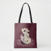 Sakura Dragon Canvas tas (Voorkant)