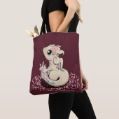Sakura Dragon Canvas tas (Dichtbij)