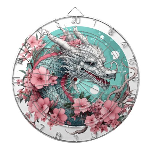 Sakura Dragon Dartbord (Voorkant)