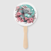 Sakura Dragon Handwaaier (Voorkant)