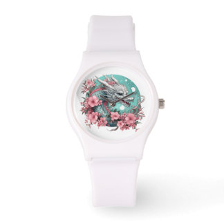 Sakura Dragon Horloge