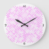 Sakura Drift – Soft Bloom Grote Klok (Voorkant)