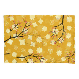 Sakura Elegance: Chinees bloemenpatroon. Kussensloop