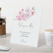Sakura elegant - sangria bar reclamebord met voetstuk (Insitu)