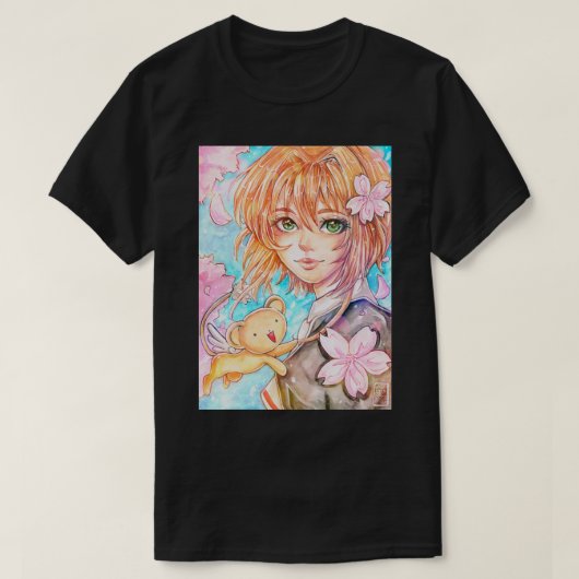 Sakura en Kero T-shirt (Design voorkant)