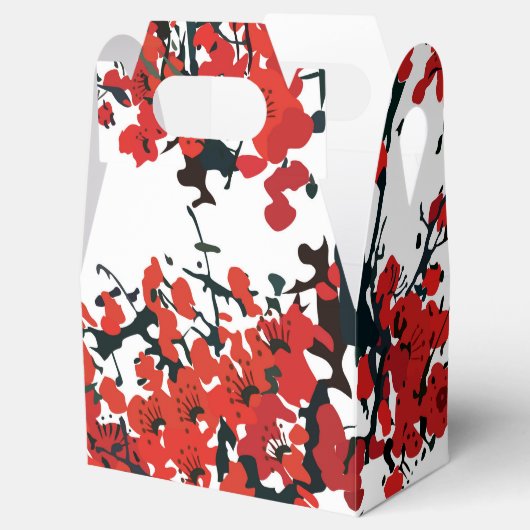 Sakura Favor Box Bedankdoosjes (Geopend)