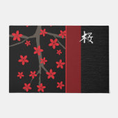 Sakura Floral Design Deurmat (Voorkant)