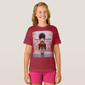 Sakura Flower Kawaii Doll T-shirt (Voorkant volledig)