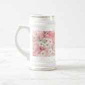 Sakura Flower Pattern Pink Bierpul (Links)