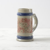 Sakura Flower Pattern Pink Bierpul (Voorkant rechts)