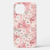 Sakura Flower Pattern Pink Case-Mate iPhone Case (Achterkant)