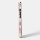Sakura Flower Pattern Pink Case-Mate iPhone Case (Achterkant / Links)