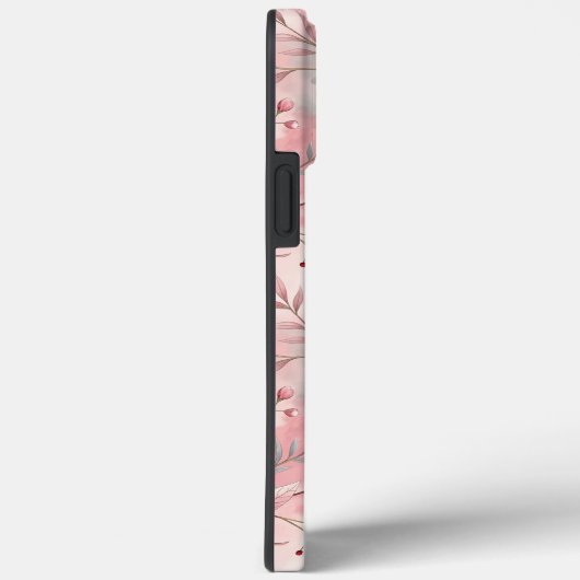 Sakura Flower Pattern Pink Case-Mate iPhone Case (Achterkant / Rechts)
