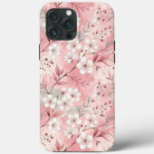 Sakura Flower Pattern Pink Case-Mate iPhone Case (Achterkant)