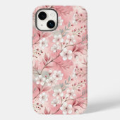 Sakura Flower Pattern Pink Case-Mate iPhone Case (Achterkant)