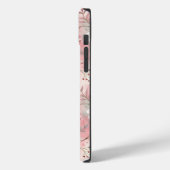 Sakura Flower Pattern Pink Case-Mate iPhone Case (Achterkant / Links)