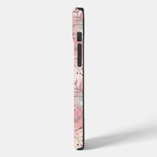 Sakura Flower Pattern Pink Case-Mate iPhone Case (Achterkant / Links)