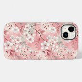 Sakura Flower Pattern Pink Case-Mate iPhone Case (Achterkant (horizontaal))