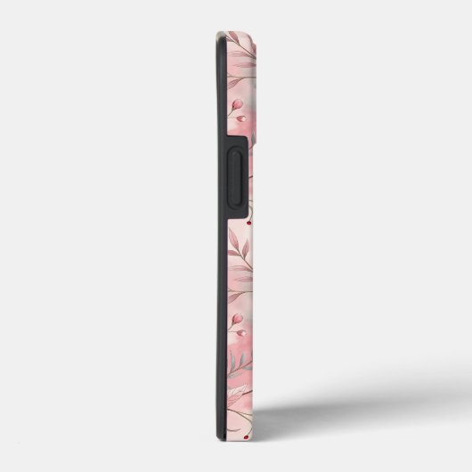 Sakura Flower Pattern Pink Case-Mate iPhone Case (Achterkant / Rechts)