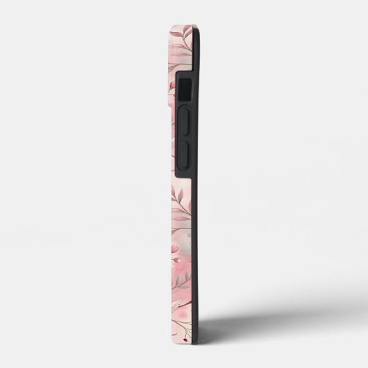 Sakura Flower Pattern Pink Case-Mate iPhone Case (Achterkant / Links)