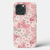 Sakura Flower Pattern Pink Case-Mate iPhone Case (Achterkant)