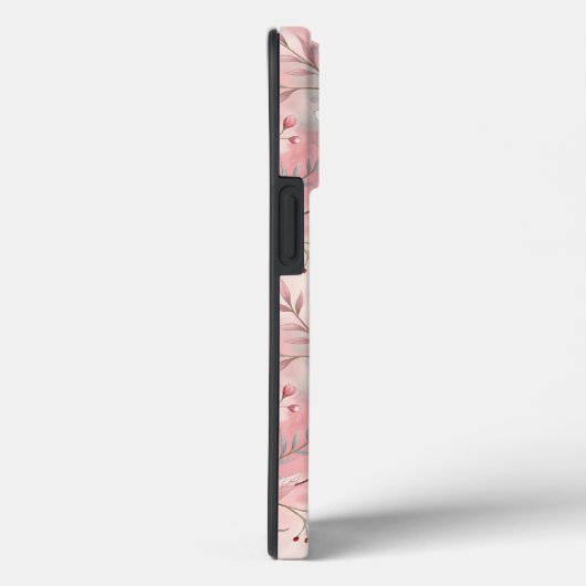 Sakura Flower Pattern Pink Case-Mate iPhone Case (Achterkant / Rechts)